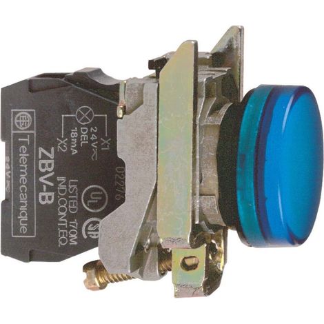 LUMINA 230VAC blaue Kontrollleuchte mit hocheffizienter und energiesparender LED.