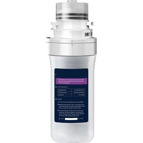 Système de Filtre à Eau Filtre de reminéralisation alcaline sous évier H1-A, système d'osmose Inverse à Bouton Rapide (Color : Changefilter, Size : 1 UK) (1/4)