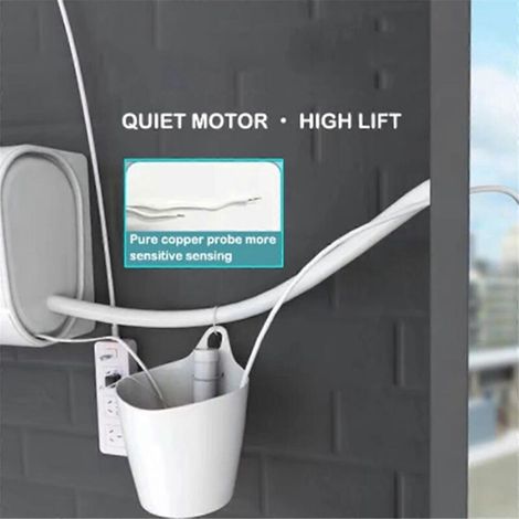 Pompe de vidange automatique USB pour climatisation, pompe de relevage des condensats