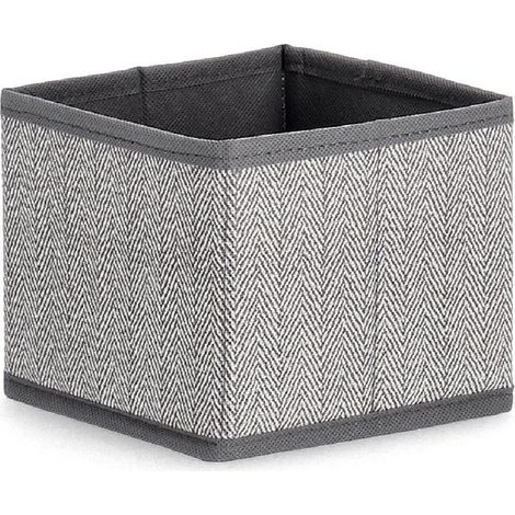 Scatola "Tidy" con 2 manici pieghevole -Grigio (1/4)
