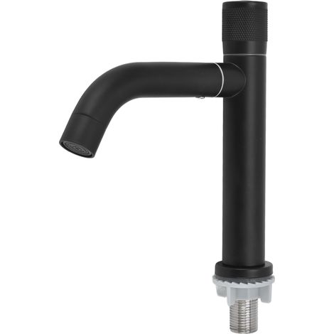 Rubinetto acqua fredda – ispessito – maniglia tonda G1/2 – nucleo rotante – ugello curvo – raffreddamento singolo – bagno