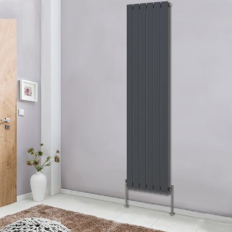 NRG Designer Radiator Flat Panel Central Heating Rads Anthracite Vertical 1800x408mm Single (1/5)
