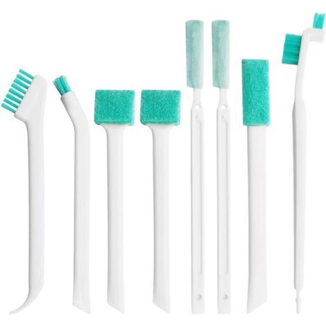 8Pcs Brosses de Nettoyage pour Bouteilles Tuyau Brosses de Nettoyage Tube Brosse de Nettoyage Brosse Bouteille pour Tasse, Verre, Biberon, Paille, Thermos et Divers Récipients (1/5)