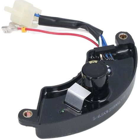 Régulateur de tension AVR universel pour générateur diesel essence 5-6.5KW 1PH 220V style demi-lune