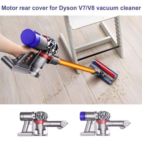Coperchio motore posteriore e kit filtro posteriore per accessori per aspirapolvere Dyson V7 V8, per kit di conversione filtro HEPA (1/4)