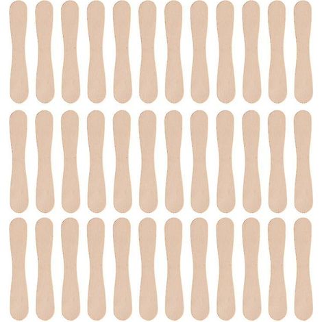 50 cuillères à glace en bois
