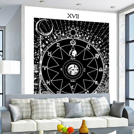 Tapisserie murale bohème indienne Mandala (15) (1/5)