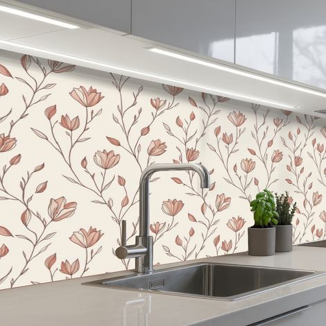 SCHIENALI CUCINA Modello - Classico - Rosa 150x60 cm (1/5)