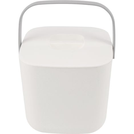 Lave-vaisselle portable 18 W avec seau, rechargeable par USB, étanche IP67, idéal pour les voyages en camping-car (blanc). (1/5)