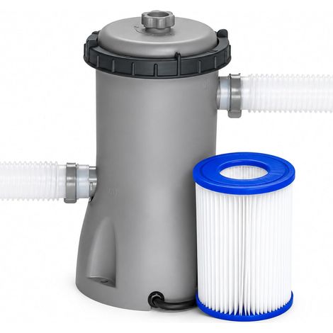 Pompe de filtration Bestway pour piscine hors sol, accessoire de piscine 3 028 L