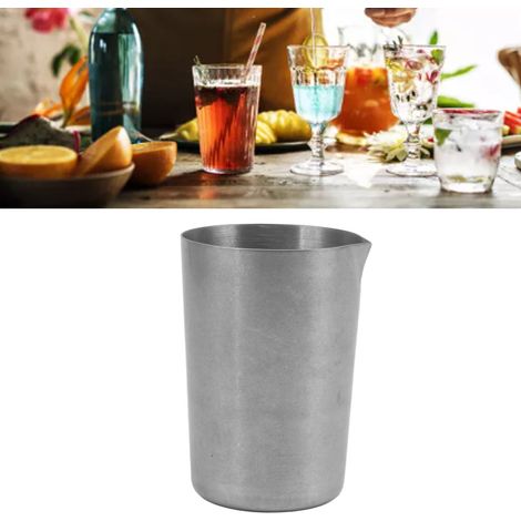 Messbecher aus Edelstahl 304, Wasserbecher, Latte-Art-Becher, Milchbecher, Moscow-Mule-Becher, für Bars/Zuhause. (1/5)