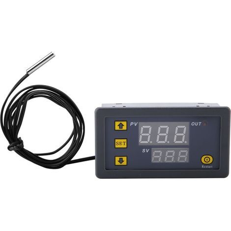 W3230 LED régulateur de température numérique Thermostat interrupteur capteur mètre (110-220 V) (1/5)