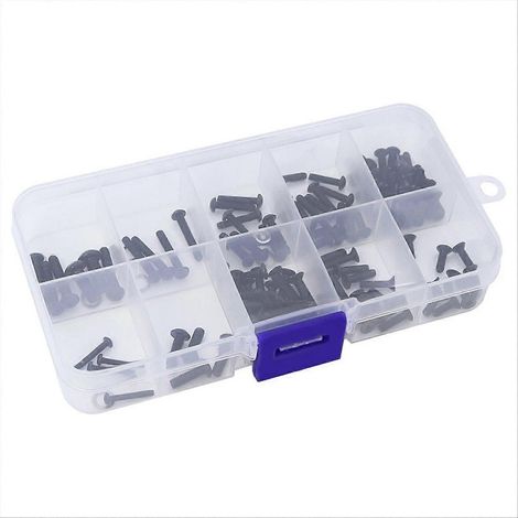 Sechskant-Metallschraube für 1/14 1/16 H14BM 14209 14210 H16, robustes Stahl-Befestigungsset, Modellverwendung, Präzisionsschraube, langlebiges Ersatzset. (1/5)
