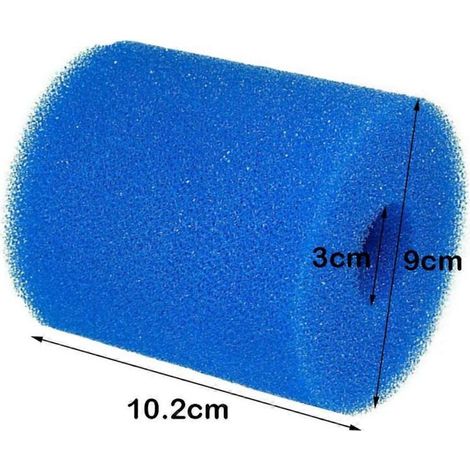 Packung mit 2 Filterschwämmen für Filter des Typs H, Filterschaumstoff -- (1/5)