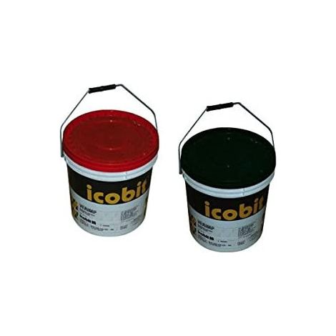 GUAINA LIQUIDA COPERTURA IMPERMEABILIZZANTE ROSSA 20 KG (1/2)