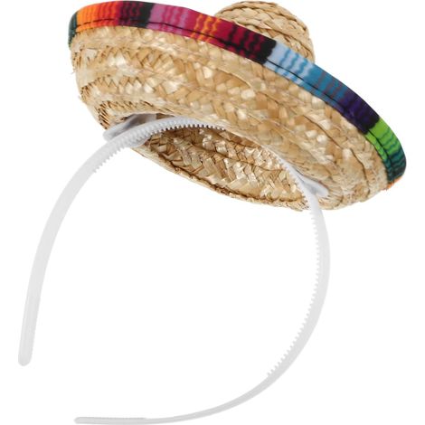 Miniature Mexican Dog Hat for Pets, Party Prop, Photography Accessory for Festivals and Events, Durable and Reusable (1/5)