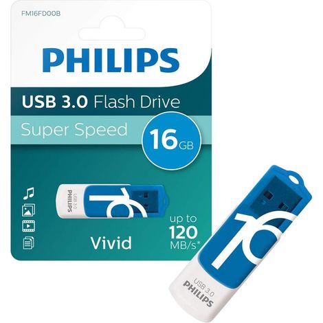 FM16FD00B/00 USB 3.0 16GB Vivid PHILIPS (1/5)