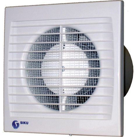 SIKU 30385 Silenta Wand-und Deckenluefter 240 m³/h 15cm