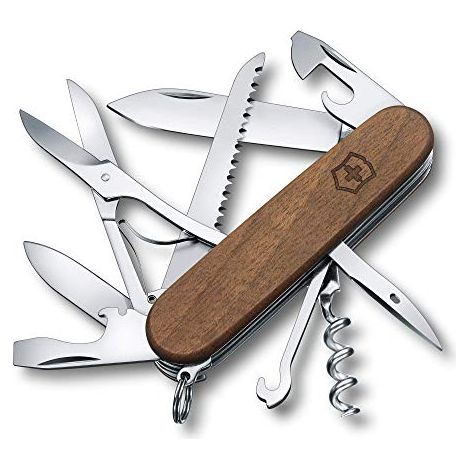 Victorinox Huntsman Wood coltellino svizzero in legno naturale (1/4)