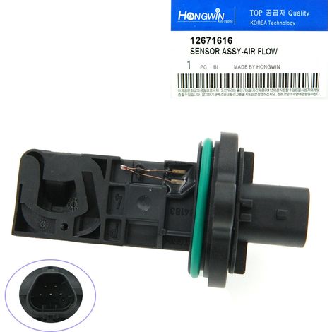Capteur de débit d'air 12671616 0280218430 compatible avec Cadillac, Buick et Chevrolet (1/5)