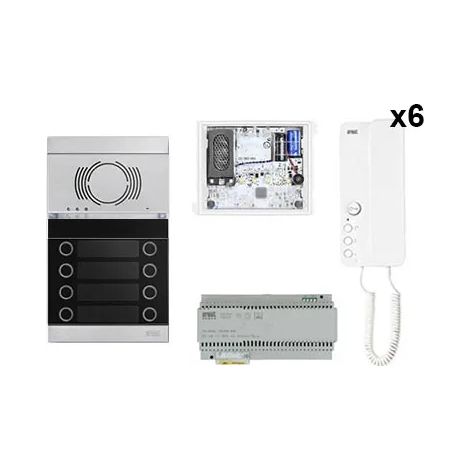 URMET 1183/326 - KIT citofono urmet alpha 6 famiglie