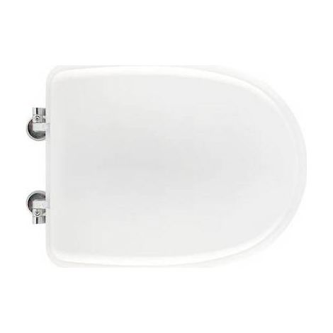 SEDILE WC PER JUMBO VASO ARETHONA FORMA 6 Misura: Bianco -Cerniere A passanti