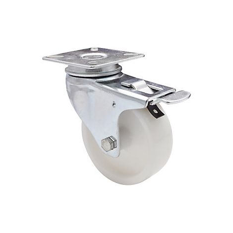 Ruedas de maniobra para aparatos  de plástico  Ø ruedas 75 mm 