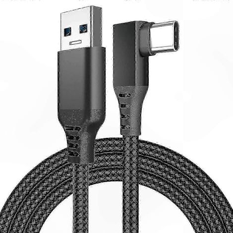 USB-C 3.2 Gen1-Kabel für VR-Headset, 5 Gbit/s Datenübertragung und Schnellladung, PC-Anschluss (1/4)
