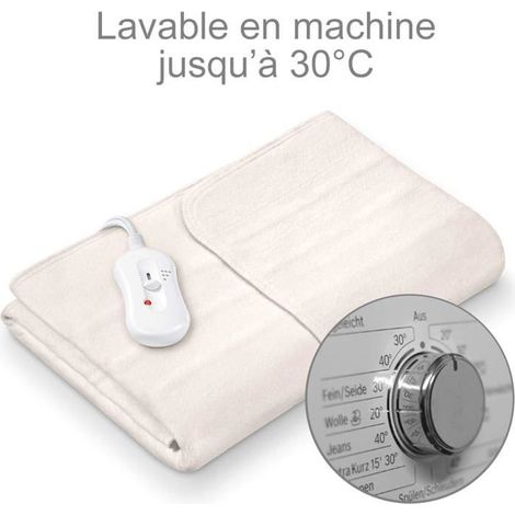 Surmatelas Chauffant Électrique - CELLUSTOP - 150 x 80 cm - 3 Niveaux de Température - Télécommande - 60 W
