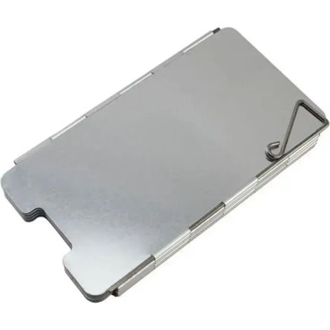 Déflecteur de vent pour réchaud à gaz, pare-vent pour pique-nique et camping, protection contre le vent pour réchauds de camping portables (1/4)