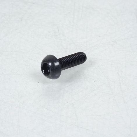 Vis Dôme BTR 5mm M6 pas 100 20mm annodisé Noir 3AS Racing pour (1/2)