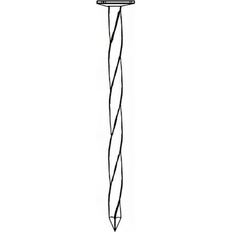 Pointe en Vrac Tête Plate Carré Torsadé (Ct) - 6.5x220 mm en Seau de 5 kg - D-Work (1/2)