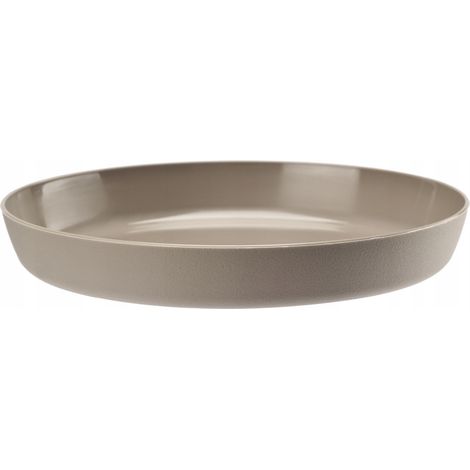 Sottovaso in plastica beige Azalea 13 cm (1/2)
