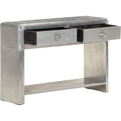 vidaXL Buffet im Aviation-Stil 110x35x75 cm Metall