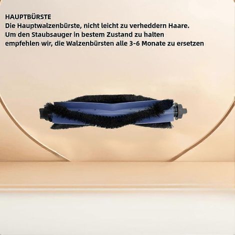 Zubehör für Eufy G50/G50 Hybrid/L60/L50 mit 2 Hauptbürsten, 6 Seitenbürsten, Filtern (mit Schwamm) Ersatzteile() (1/4)