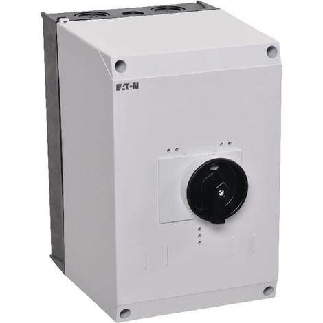 Coffret isolant pour PKZ4 +poignée rotative noir/gris EATON CI-K4-PKZ4-G