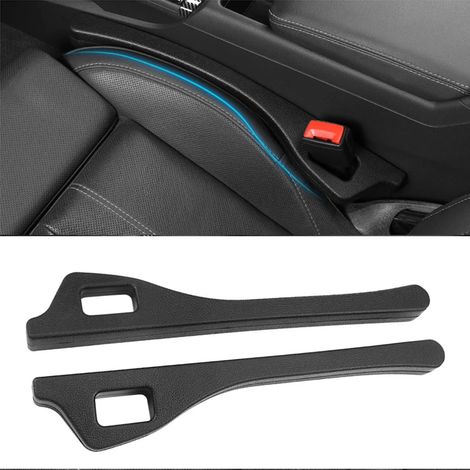 (noir) Bouchon de remplissage étanche en PU pour l'espace entre les sièges de voiture, compatible avec BMW F10, F30, F20, E90, E60, G20 et Tesla Model 3 Y. (1/5)