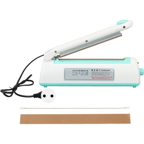 Scelleuse de sacs manuelle à chauffage rapide, 300W, thermoscelleuse à impulsion, pour la maison, le prix du magasin, UE, 220V (1/5)