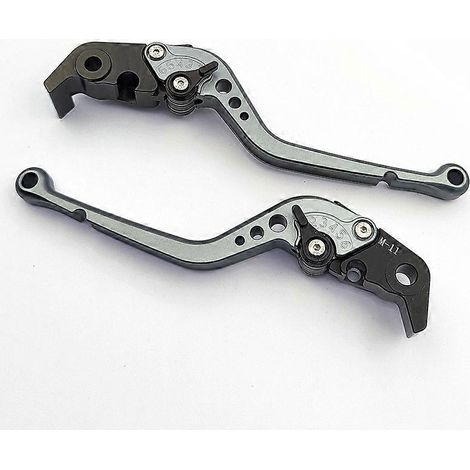 Levier de frein, klaxon et embrayage modifié pour moto KTM RC8/R 2009-2016 (tige longue grise) (1/5)