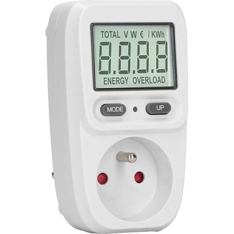 Compteur de puissance Prise Connectée Peacefair PZFS-01 Moniteur Énergie Mesureur Intelligent 230V Réglementaire Instrument de Mesure (1/5)