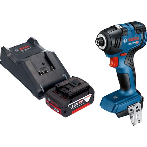 Visseuse à chocs sans fil Bosch GDR 18V-200 Professional 18 V 200 Nm sans balais + 1 batterie 5,0 Ah + chargeur (1/5)