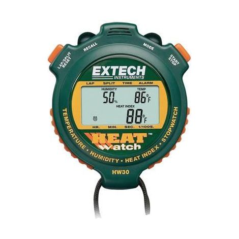 Extech HW30 Cronometro Multifunzionale Nero Temperatura Umidità
