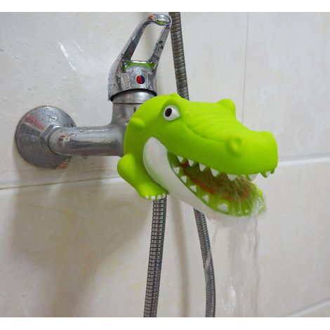 Rallonge de robinet protection bébé, cache bec animal pour baignoire, sécurité salle de bain enfant, accessoire bain tout-petit (1/3)