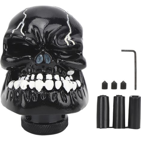 Schaltknauf mit Totenkopf-Motiv, universeller Schaltknauf für Autos (1/5)