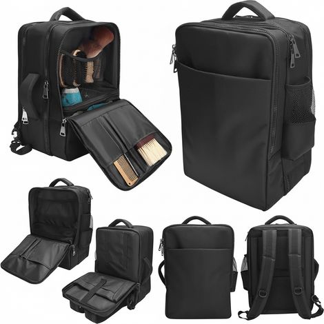 Zaino da parrucchiere nero Pakis per accessori (1/5)