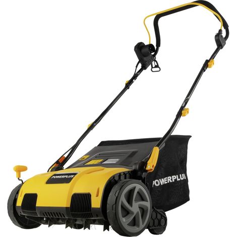 Scarificateur Gazon Électrique 1600 W et Largeur de Coupe de 360 mm, 2-en-1 Aérateur et Scarificateur Électrique pour votre Jardin (1/5)