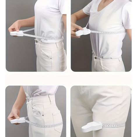 Lot de 1 —Mètre ruban souple 3D rétractable en forme de Y(Graduation en centimètres)—Un outil indispensable pour les travaux manuels (1/5)