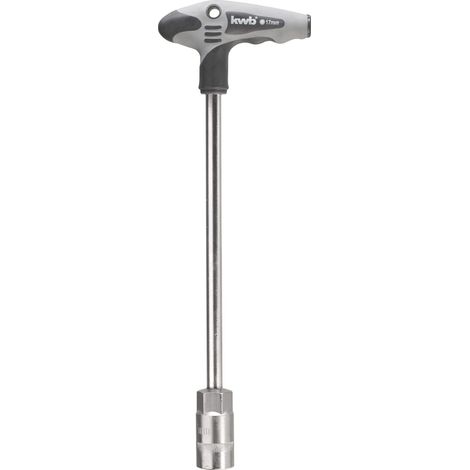 tournevis clé à douille 17 mm 689 517 (poignée en T pour la transmission de puissance optimale) (1/2)