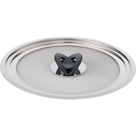 Tefal Ingenio L9879902 tapa apilable de acero inoxidable 24-30 cm (1/4)
