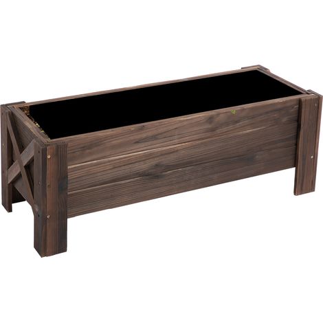 GagaJardiniere sur pied potager sureleve exterieur 100x36,5x36 cm (1/5)